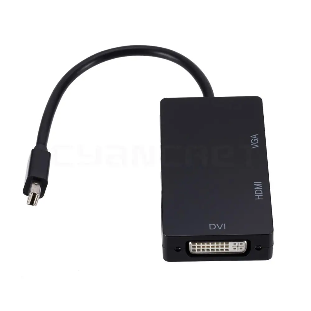 MINI DP TO DVI VGA HDMI 3 in 1-I
