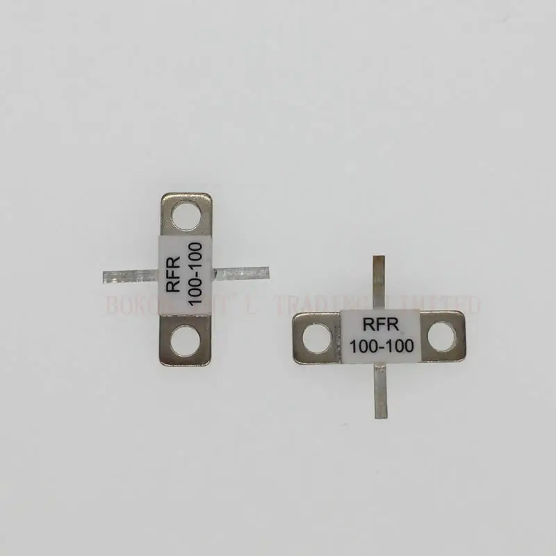 Фланцевые резисторы 100 Вт 100 Ом DC-3.0GHz RFR100-100 BeO керамика большой мощности манекен нагрузки 100 Вт 100 Ом DC-3GHz