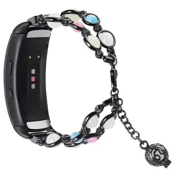 

OMESHIN Fashion Bracelet Strap For Samsung Gear Fit 2/Pro Intelligent Bracelet Adjustable Wristband Hand Luminous Wristband