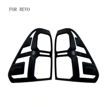

FIT FOR 2016-2017 Toyota Hilux REVO 2016 Accessories rear Light Black Cover Trim For Toyota Hilux SR5 2017 Suitable Hilux REVO