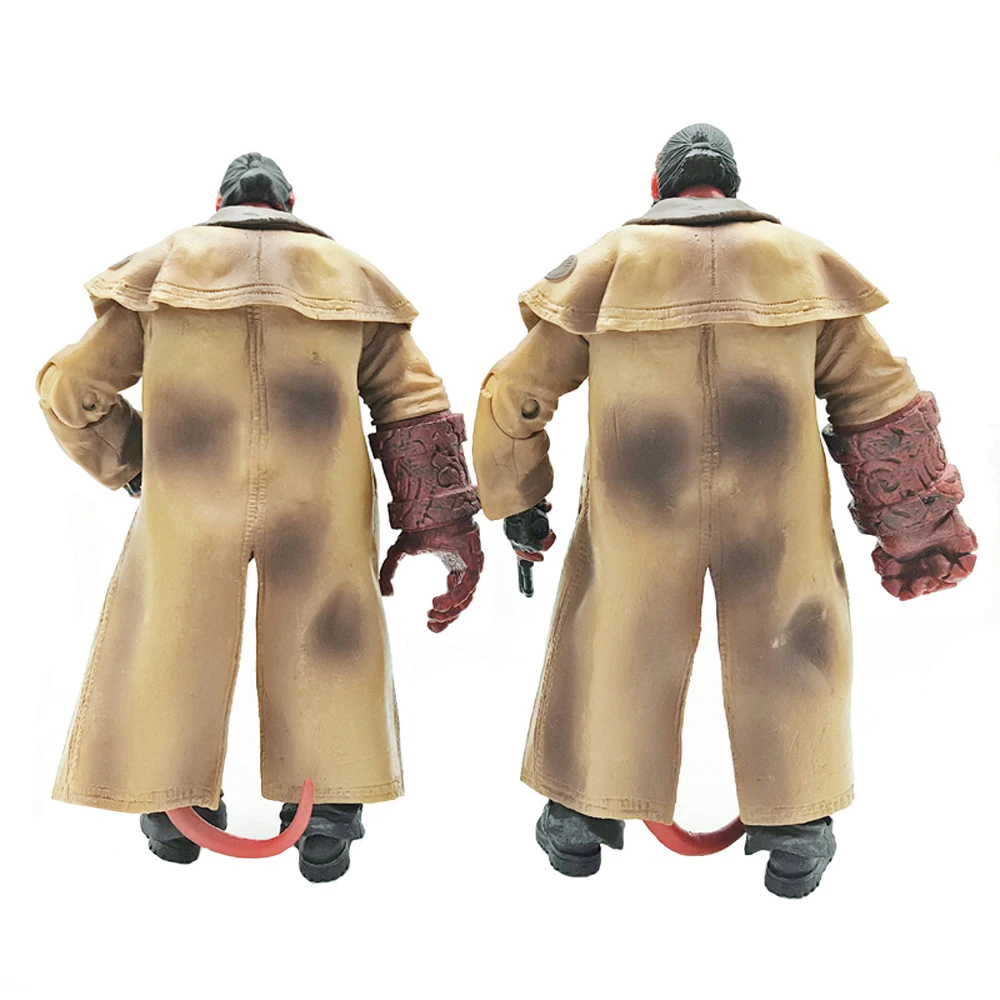 MEZCO Hellboy с портсигар вариант Samaritan ПВХ 3 вида стилей фигурку Коллекционная модель
