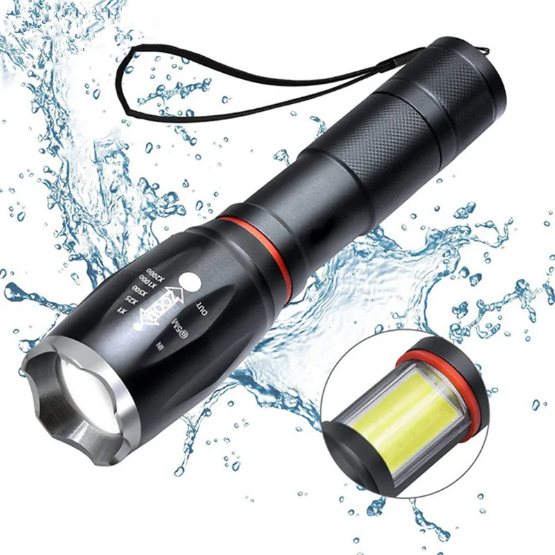 

Anpro Led Flashlight XML T6 Linterna Torch 1000 Lumens Outdoor Camping Powerful Glare Led Flashlight Waterproof