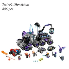 Blocos de construção de 14031 Compatível com lego Cavaleiros NEXOE Jestro é Um Monstro Monstro 70352 Modelo Brinquedos Educativos Para Crianças