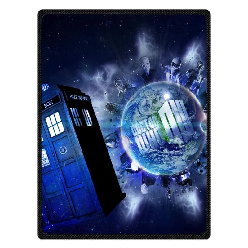 Супер мягкое фланелевое одеяло Doctor Who для дивана кровати персонализированные