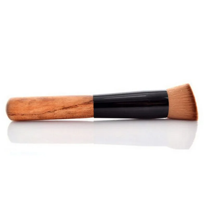 

Professional Brushes Wooden Handle Make Up Brushes Foundation Powder Concealer Blush Powder Tool