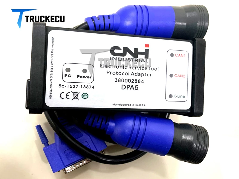  V9.1 CNH electrónica herramienta de servicio 380002884 DPA5 sotfware CNH est nuevo caso Holland cam