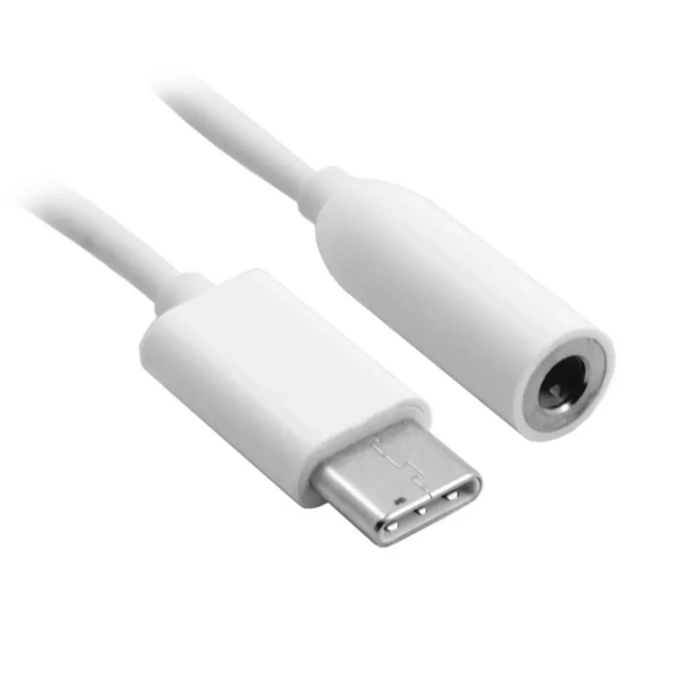 

ISHOWTIENDA Type C To 3.5mm Female Audio Jack Headphone Cable Adapter connector For Huawei Smart phone *30