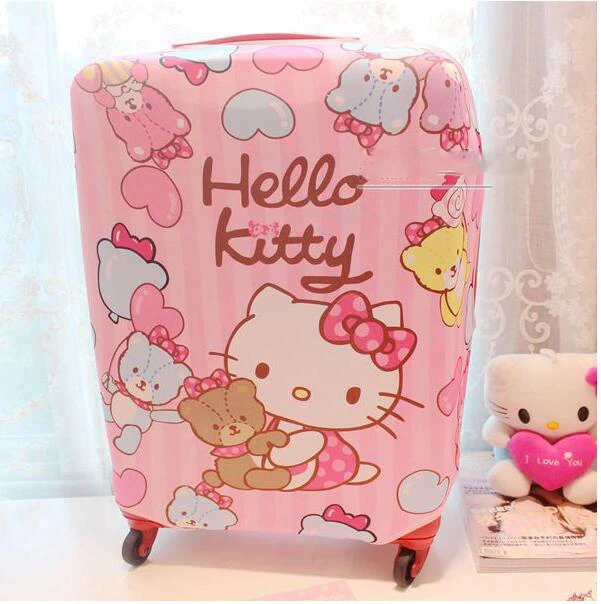

5 Pcs Cartoon Home Flexible Cloth Luggage Dust-Proof Cover Pirce Do Not Including The Luggage Bag