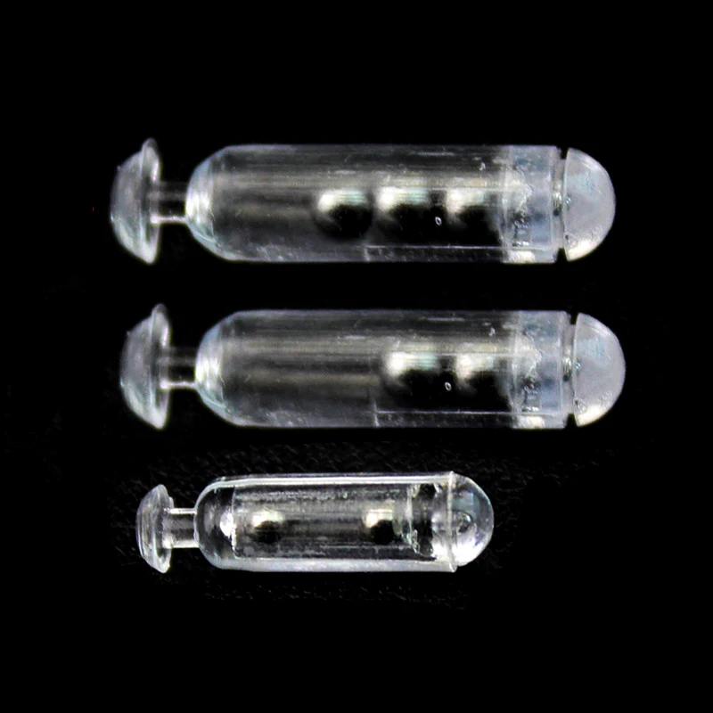 100pcs Worm Jig Fishing Lure Baits Rattles Insert Tube Rattles Shake