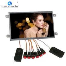 10,1 дюймов HD портативный металлический корпус покупки Авто играть ЖК-дисплей цифровой вывески экран