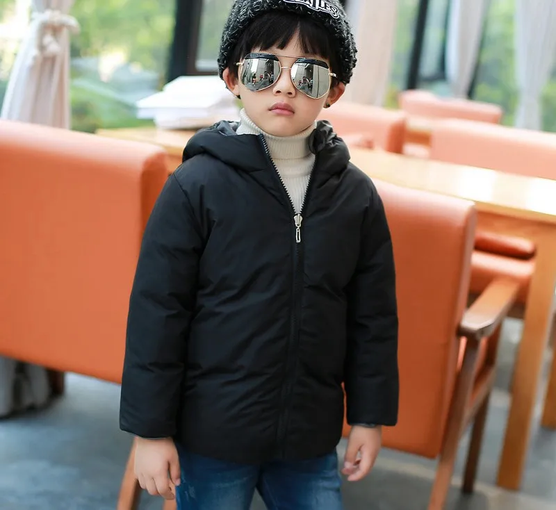 CROAL CHERIE  90-140cm  Double-sided Children's Boys Outerwear Jacket Winter Kids Down Jacket For Girls Tracksuit Windbreaker  (11)