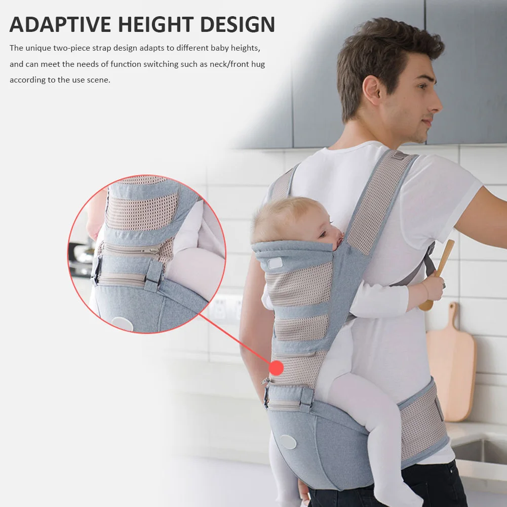 Multi-Functional бандаж для беременных Хипсит (пояс для ношения ребенка) летние дышащие передние держатель-стул ремень младенческой Перевозчик 360