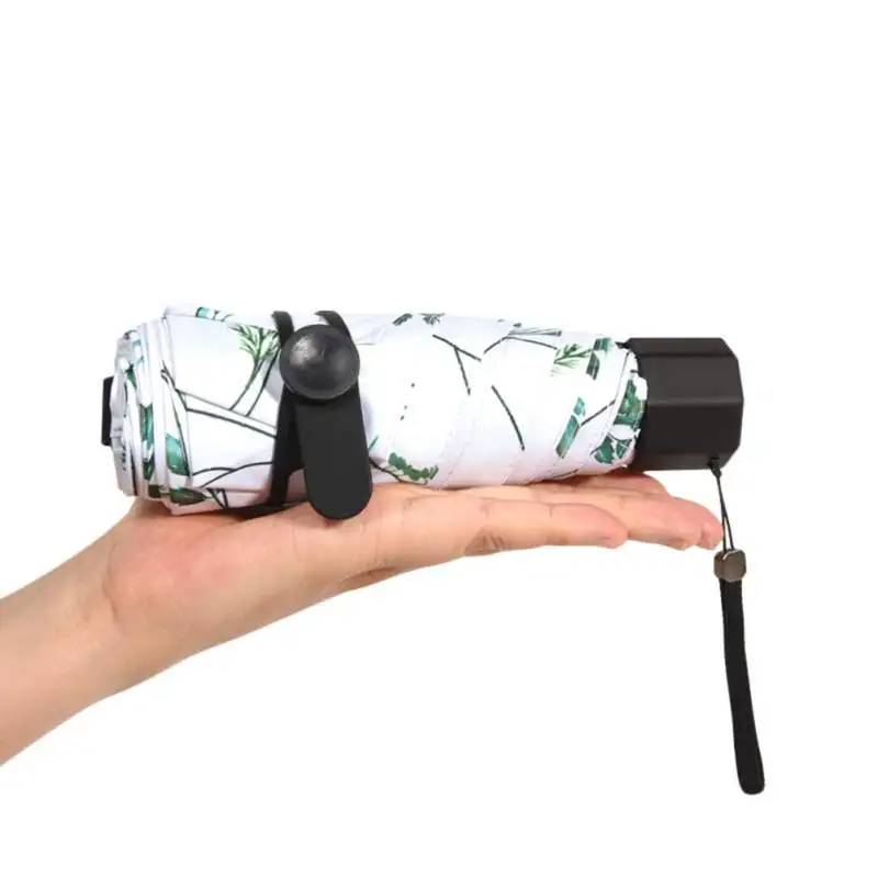 

Ultra Light Mini Umbrella Sun Sunshade UV Protection for Rain and Sun 3/5 Folding Portable Umbrella Windproof Umbrella Outdoor