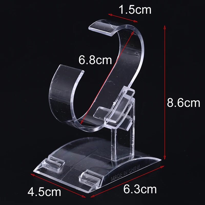 Ювелирные изделия Организатор стойкий прозрачный акрил часы браслет показывая дисплей держатель стойки станции ювелирные изделия