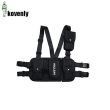 Модная нагрудная сумка для мужчин, поясная сумка ins, уличная, функциональная, тактическая, наплечная сумка, сумки через плечо, мужские холщовые сумки B42