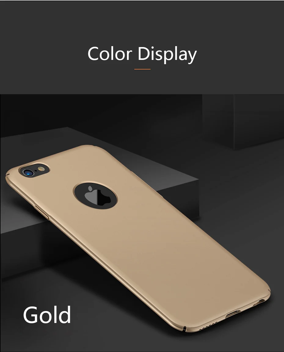 MOUSEMI Protective Case For iPhone 6 7 8 Plus Cover Slim Luxury Hard Back Matte Plastic Coque For iPhone 7 X 6 5s se Phone Cases (10)
