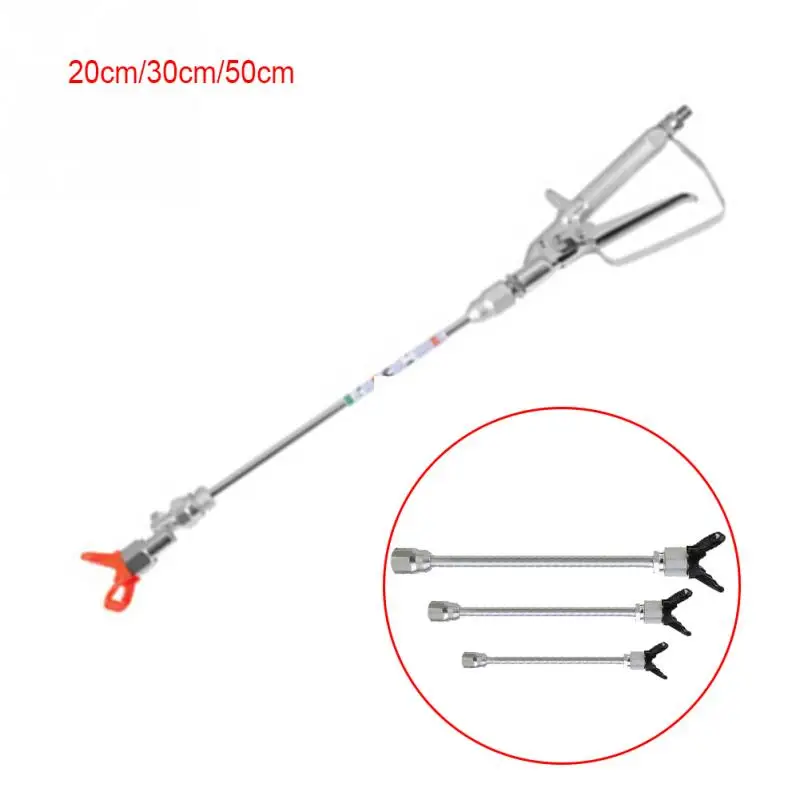 

2018 New High Quality 20/30/50cm Airless Paint Sprayer Gun Tip Extension Rod With Nozzle Tip For Graco Titan Wagner