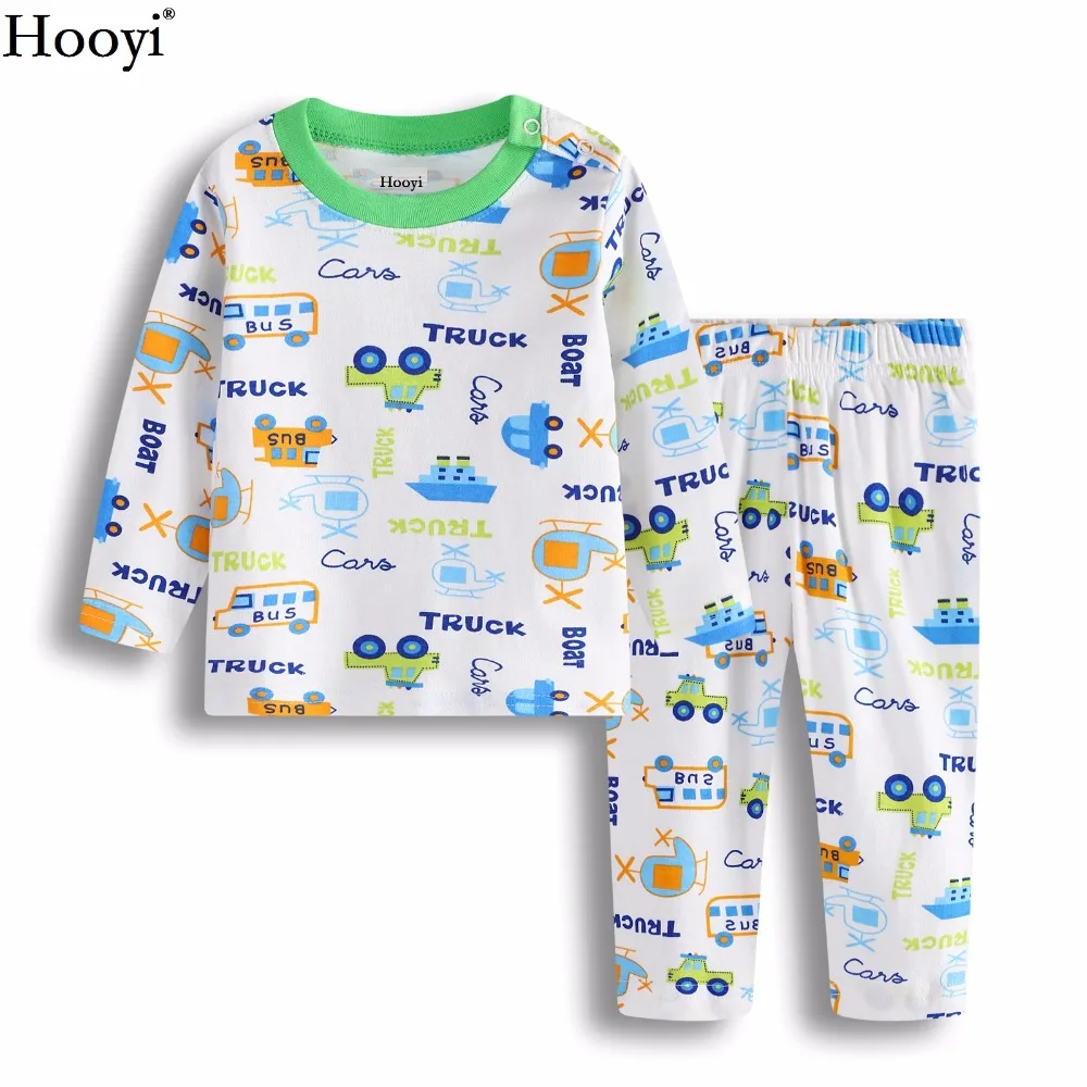 Blue Whale Baby Clothes Suit At Home 100% Cotton Boys Sleepwear Top Quality Children T-Shirt Pant Set 3-6 6-12 12-18 18-24 Month