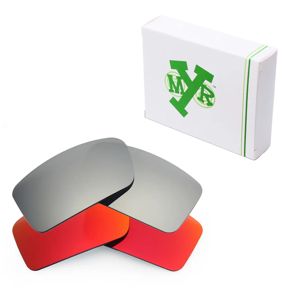 2 Pairs Mryok POLARIZED Replacement Lenses for Oakley