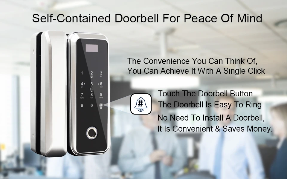 electronic lock door