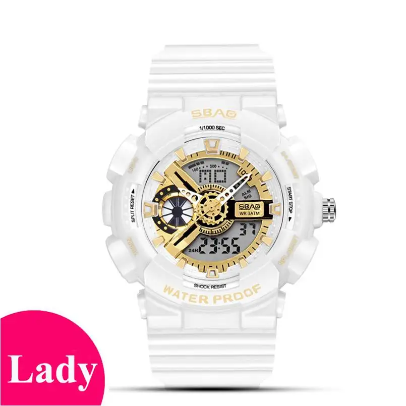 Спортивные часы, цифровые наручные часы - Цвет: LADY