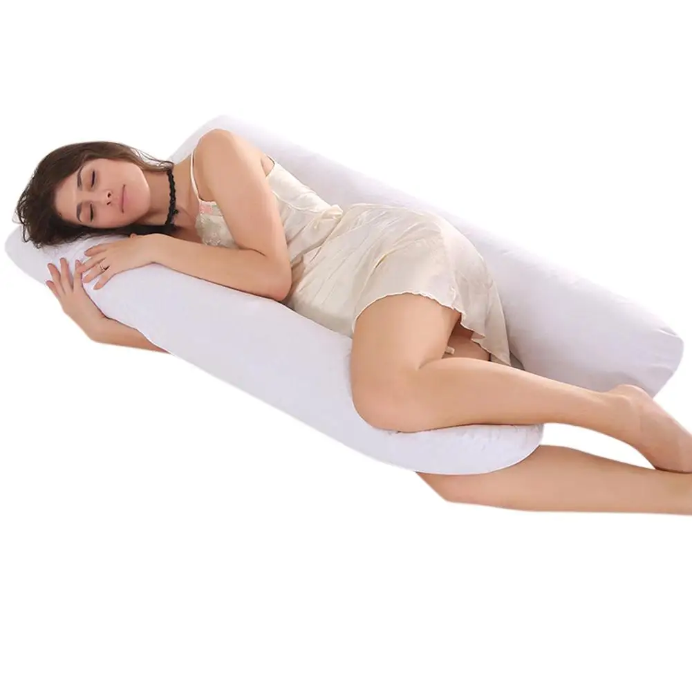 Kidlove многофункциональная u-образная подушка для талии, живота, ног, поддерживающая подушка, подушка для сна для беременных женщин - Цвет: White