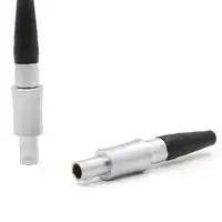 One Pair Gold Plated Headphone Plugs for DIY HD 800 Headphone Cables HI-END