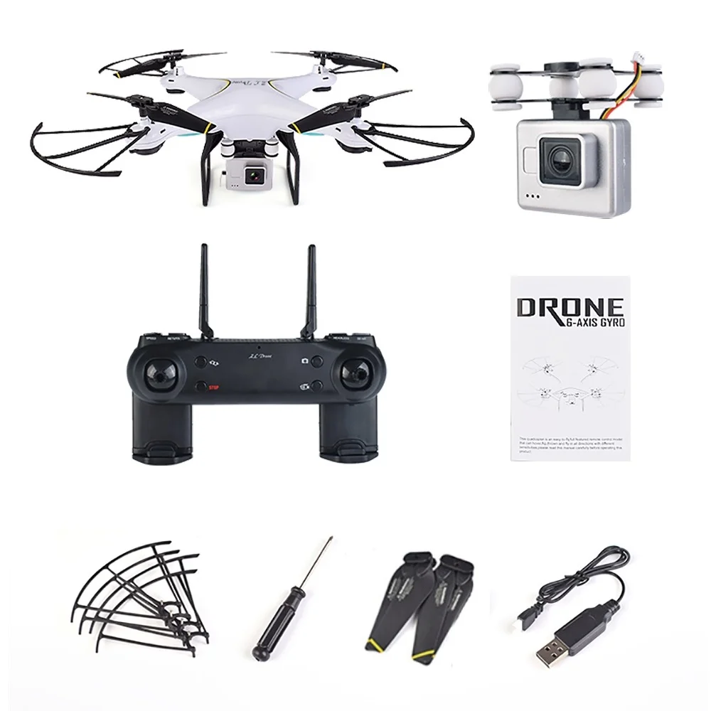 Teeggi SG600 Радиоуправляемый Дрон с 2 мегапиксельной или 0.3MP HD камерой FPV Квадрокоптер