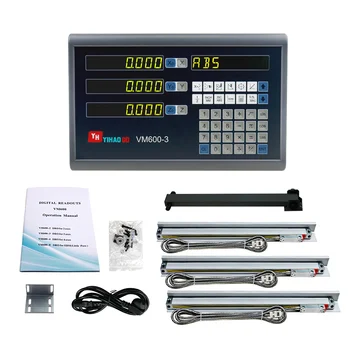 

A Set of Lines with A Monitor Dro for Lathe Milling Linear Encoders for Length Measurement 50mm to 1000mm Linear Encoders