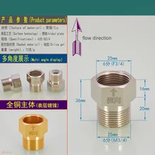 2 шт. 2/" Проверьте клапан bsp штекер для муфта с внутренней резьбой клапан поверхности никелирование