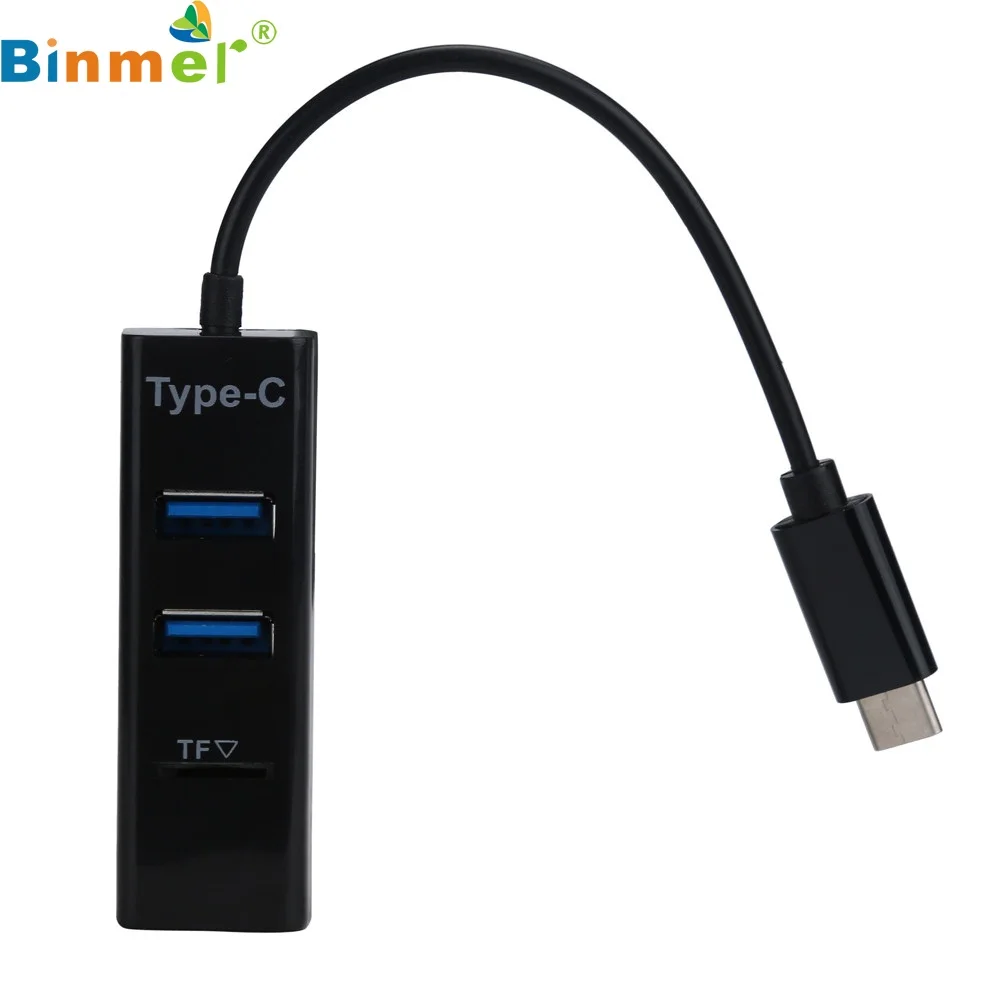 Красивый подарок Новый Тип-C USB 3.1 usb2.0 2 в 1 HUB Card Reader Порты и разъёмы адаптер для Macbook планшеты оптовая цена jul4