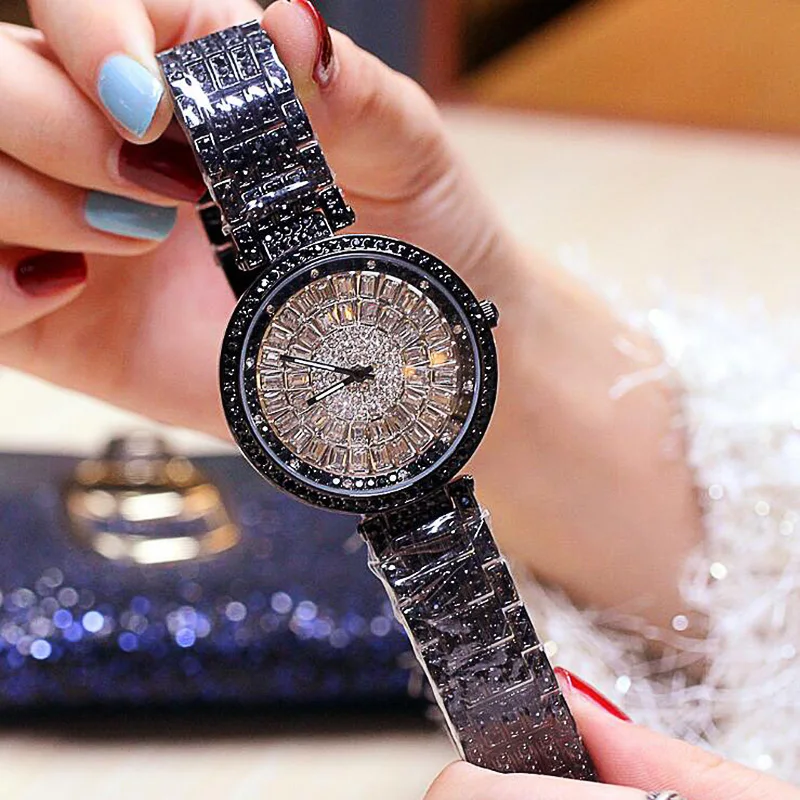 

Fashion Luxury Analog Quartz WristWatches Women Ladies Bling Diamonds Crystal Watch Gift Relogio Feminino Dropshipping 2019