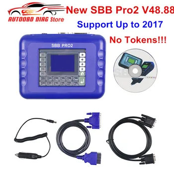 

SBB V48.88 Pro2 Better Than Key Programmer SBB V46.02 Programming New Key Immobilizer Copy Transponder Chip V33.02