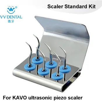 

5 SETS KUSKS KAVO piezo tips dental STAND tip kit, KAVO unit for KAVO SONIC FLEX, including scaling PERIO endo tips