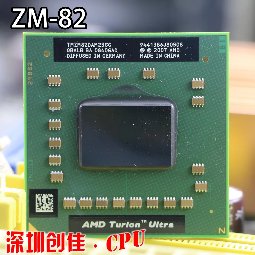 Ноутбук AMD процессор TMZM82DAM23GG ZM82 PGA638 ZM 82 ZM-82 процессор PGA 638 разъем S1