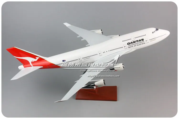 47cm Australia Airlines Boeing 747 Airplane Model QANTAS Air Australia Resin Aircraft Model B747-400 VH-OJK Airways Airbus Model 47cm Australia Airlines Boeing 747 Airplane Model QANTAS Air Australia Resin Aircraft Model B747-400 VH-OJK Airways Airbus Model