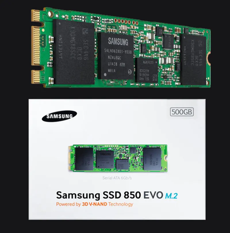 Samsung SSD M2 850 EVO 250 ГБ 500 1 ТБ Drive gb М. 2 Интерфейс жесткий диск M.2 для портативных ПК