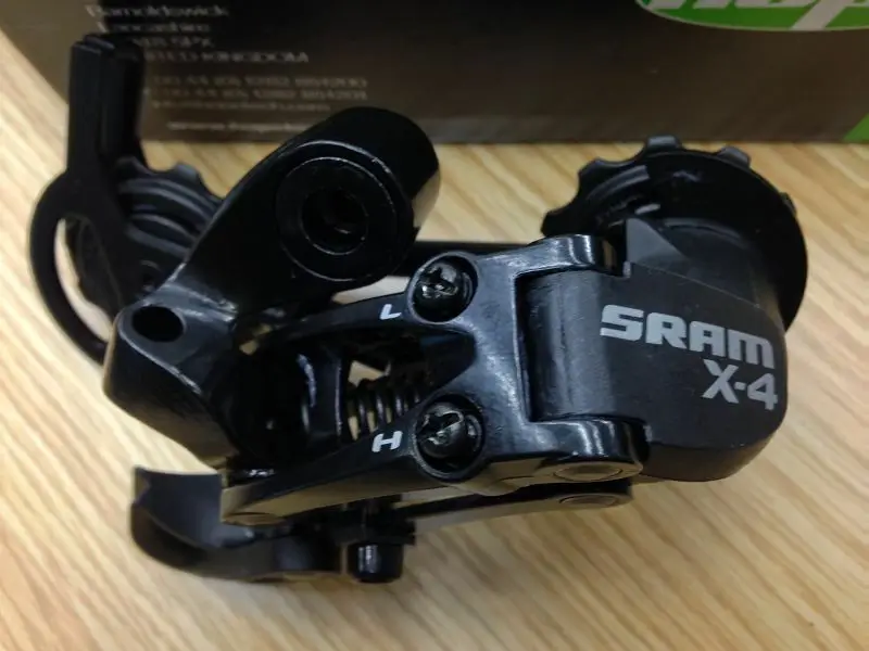 SRAM X3 7/8-Задний переключатель скорости длинная клетка Гибридный MTB велосипед