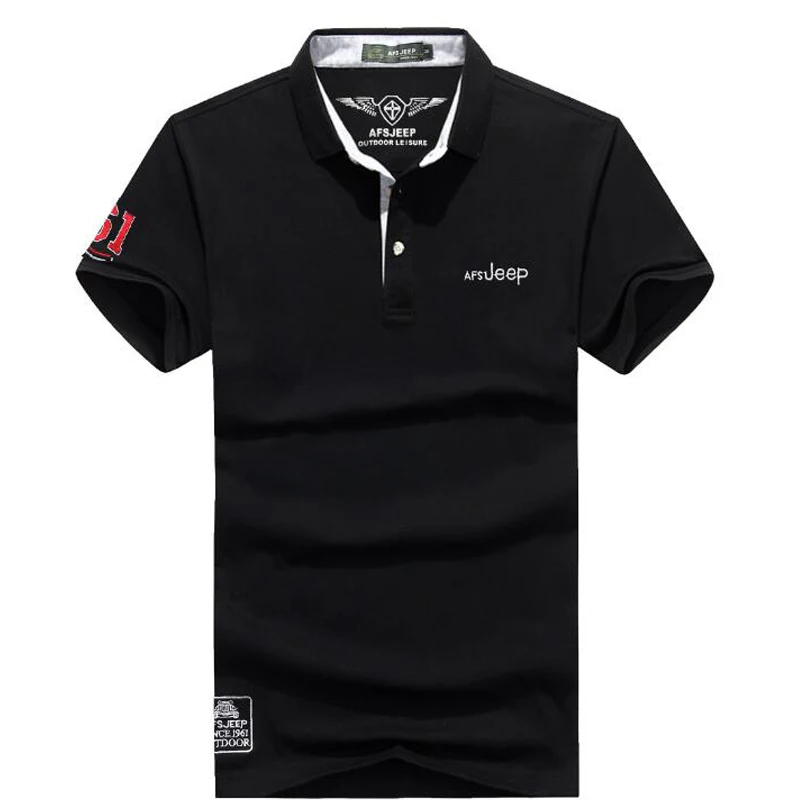 2017 New men s polo shirt high quality summer brand solid polo shirt Casual Cotton Men