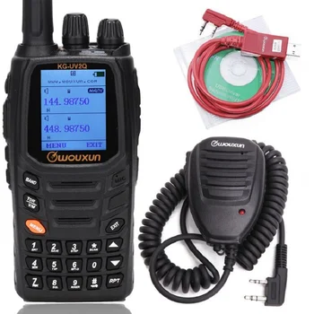 

Wouxun KG-UV2Q 8W High Power Seven Bands Reception Including Air Band Cross band Repeater Walkie Talkie Upgrade KG-UV9D Plus