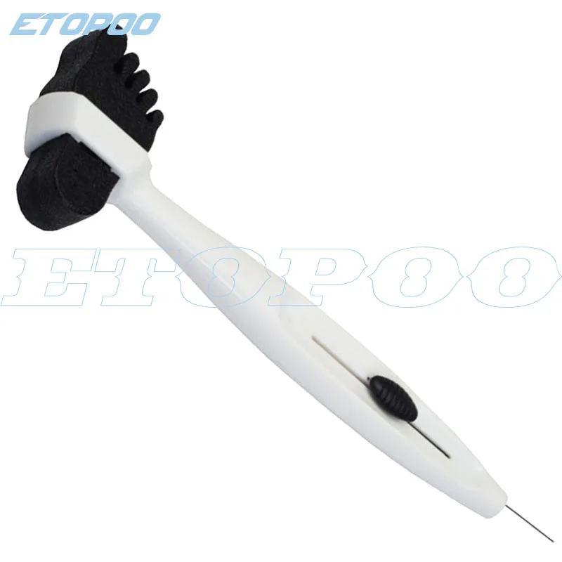 Percussion hammer with skin tester needle nerve reflection Diabetic Foot healthy check tool | Инструменты