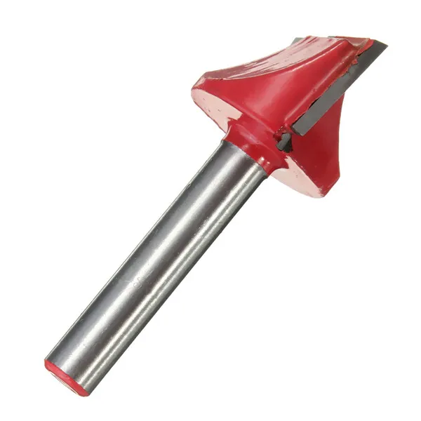 Router CNC V Groove Bottom Cleaning Bit 6mmx22mm Milling Cutter