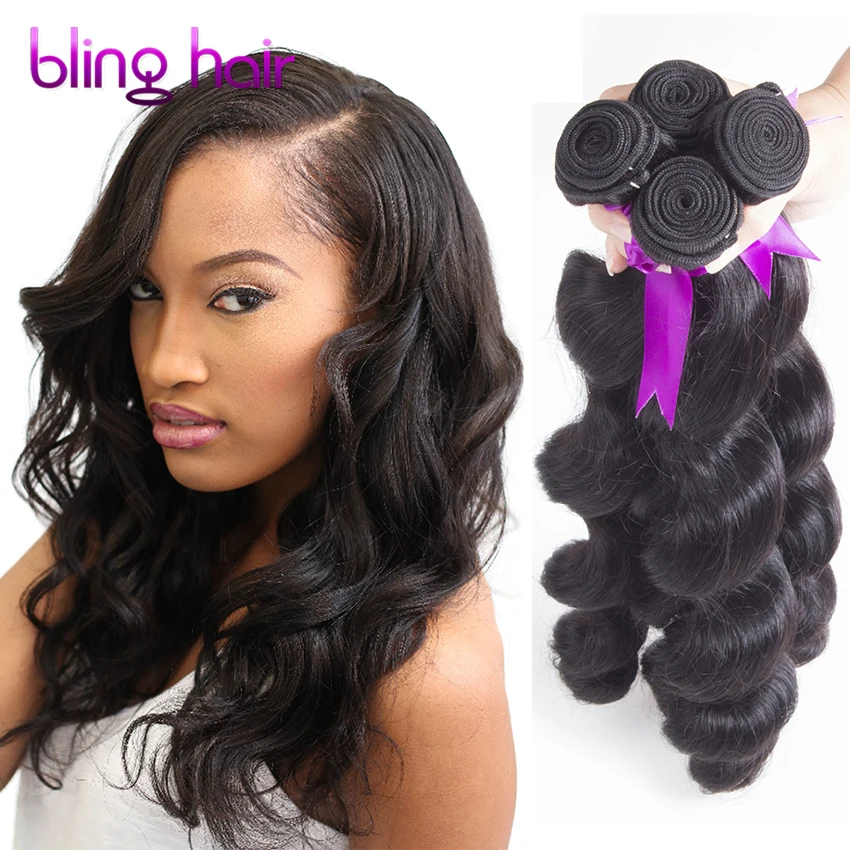 

Top 7A Grade Vip Beauty Brazilian Loose Wave Weave 4 Bundles Cheap Brazilian Virgin Hair Deals Brazilian Loose Curly Virgin Hair
