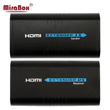 hdmi extender 120m Over Ethernet tcp/ip rj45 cat5 cat5e cat6 hdmi extender like splitter