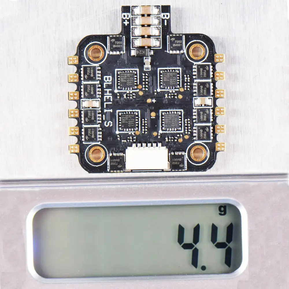 1 шт. ESC контроль скорости BS 30A Pro 2 4 S Dshot600 BLHELI_S 4в1 4g AON7418 MOS для FPV гоночного дрона RC
