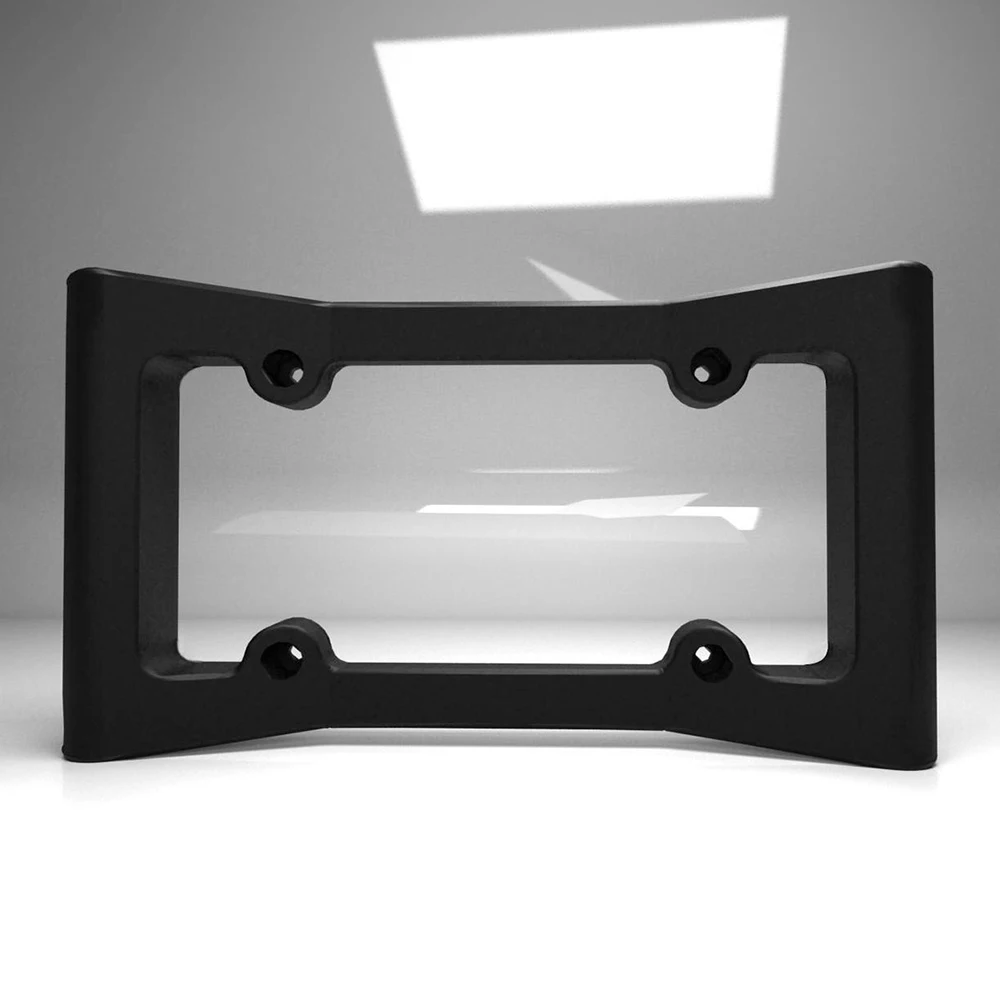 Car Auto Front Bumper Guard EVA License Plate Frame Tag Cover Protector