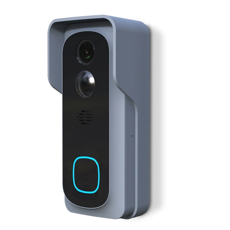 Tuya Smart Life Wireless WiFi 1080P Video Doorbell Cloud Storage 128G TF Card Door Bell with Battery and Chime