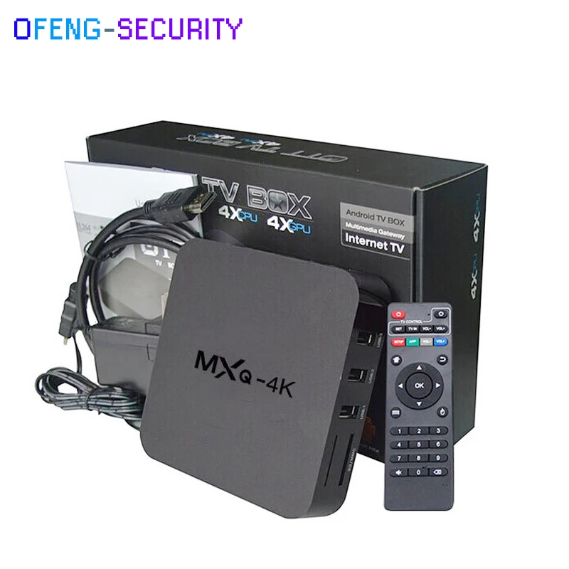 Приставка Смарт ТВ MXQ4K 10 шт./лот четырехъядерный процессор RK3128 Android 4 kodi 1 ГБ/2 ГБ 8