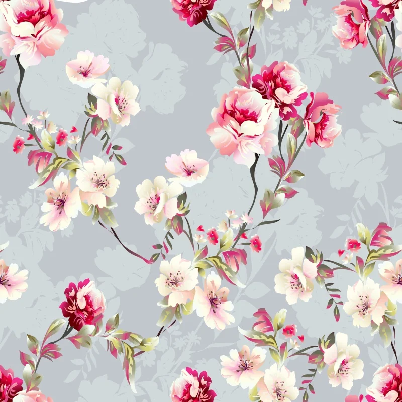 

Laeacco Old Flowers Painting Portrait Spring Photography Backgrounds Customized Photographic Backdrops For Photo Studio
