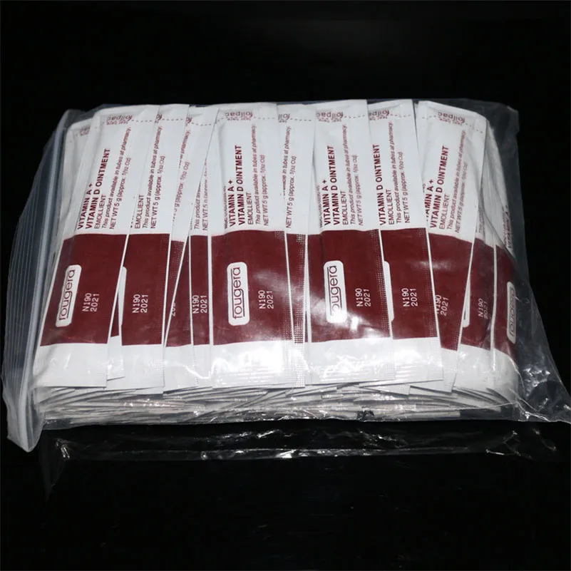 

Scar Repair Gel 10Pcs/Bag Pro Vitamin Ointment A&D Anti Scar Tattoo Aftercare Cream For Tattoo Body Art Permanent Makeup